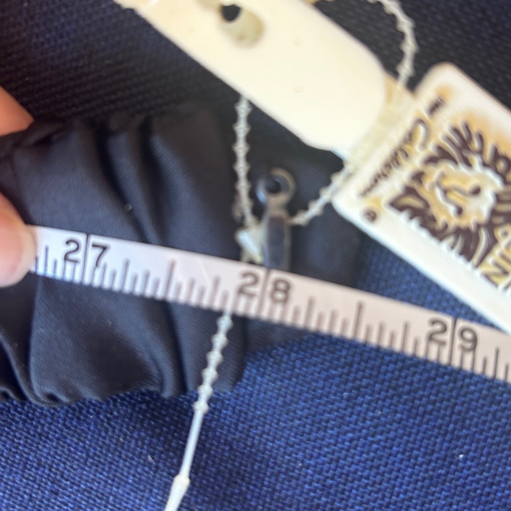 Vintage NOS Anne Klein Black Beaded Belt-Small - Picture 6 of 11